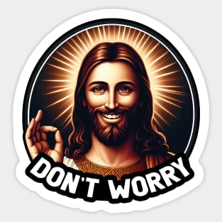 Philippians 4:6 Don't Worry Sticker